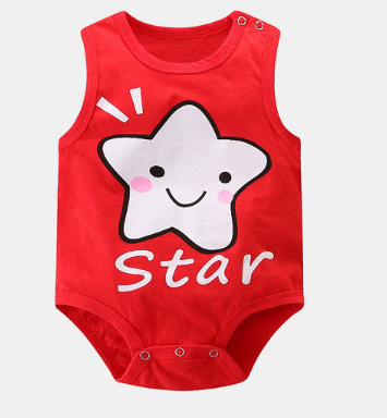 Sleeveless Baby rompers